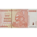 Fifty Billion Dollars Zimbabwe 2008